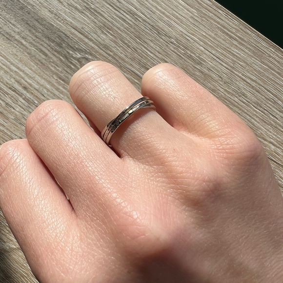 INTER-TWINED RING (3 RINGS IN ONE) - Picture 3 of 3